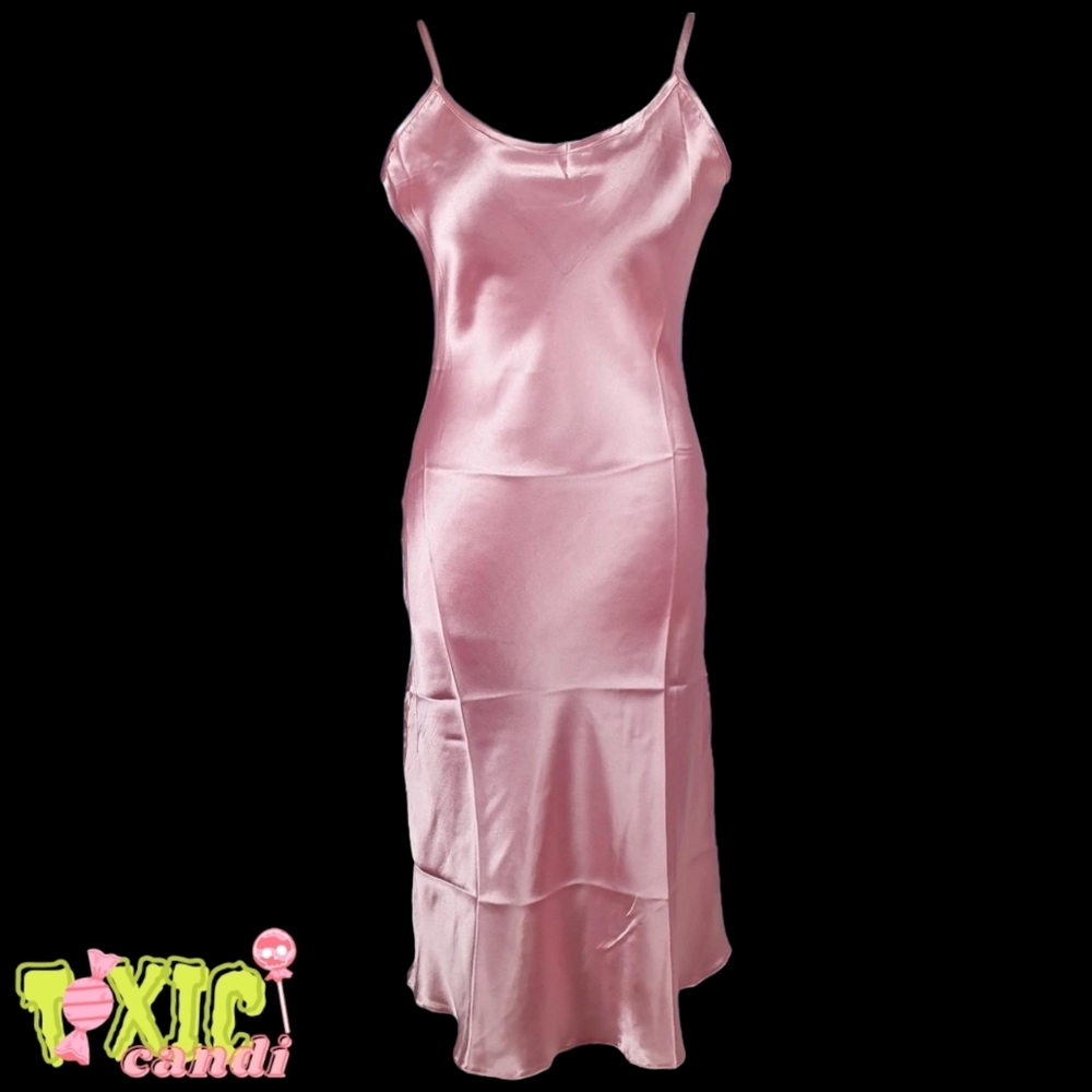 💌 Pastel Pink Slip Dress 💌 - Picture 1 of 4